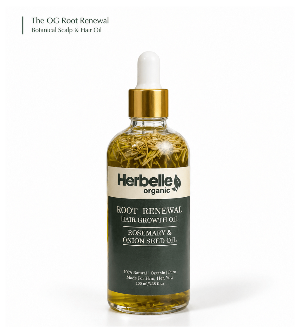 Root Renewal Hair Growth Oil - Herbelle OraganicsHerbelle Oraganics