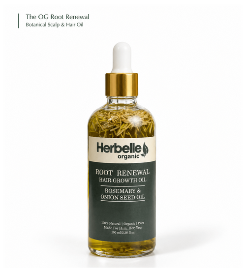 Root Renewal Hair Growth Oil - Herbelle OraganicsHerbelle Oraganics