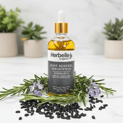 Root Renewal Hair Growth Oil - Herbelle OraganicsHerbelle Oraganics
