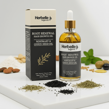 Root Renewal Hair Growth Oil - Herbelle OraganicsHerbelle Oraganics